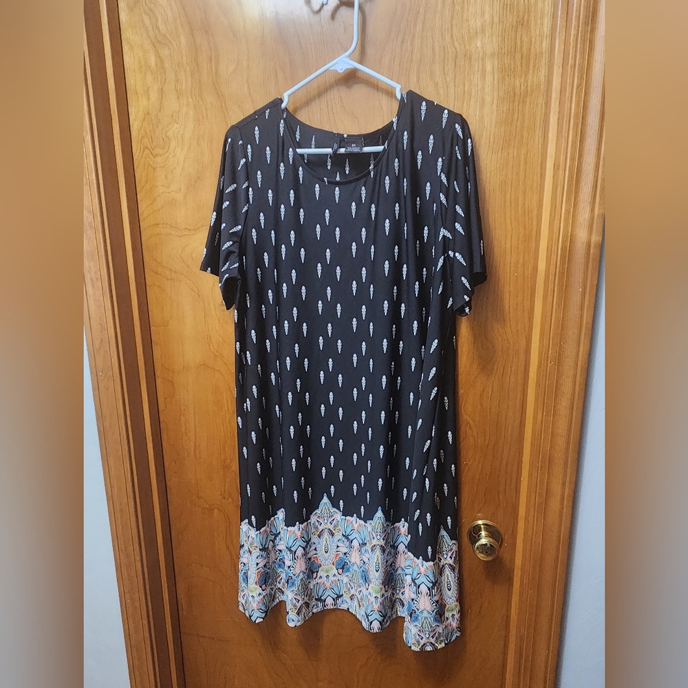 New Directions Curvy Summer Dress, 2X
